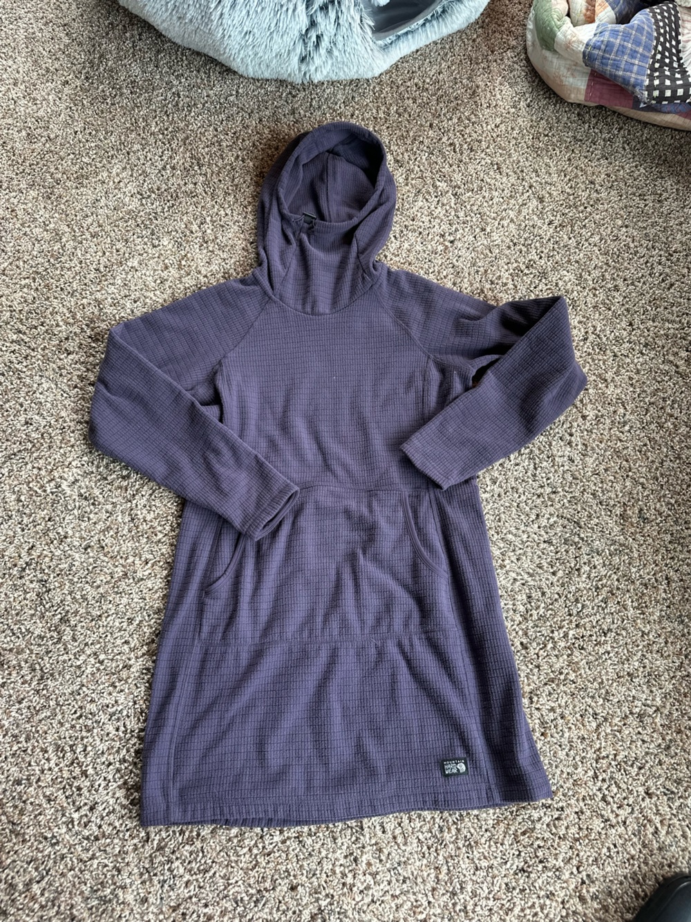 Mountain Hardwear Women's summit grid fleece Dress - Dark Purple